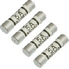 5A UK Mains Plug Fuse (4pk)