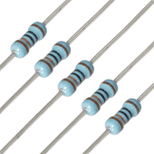 130Ω 1/4W Metal Film 1% Resistor (5pk)