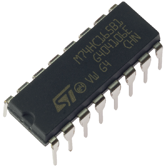 74hc165d Register 8 bit Serial Input/paralelo output Breakout módulos 