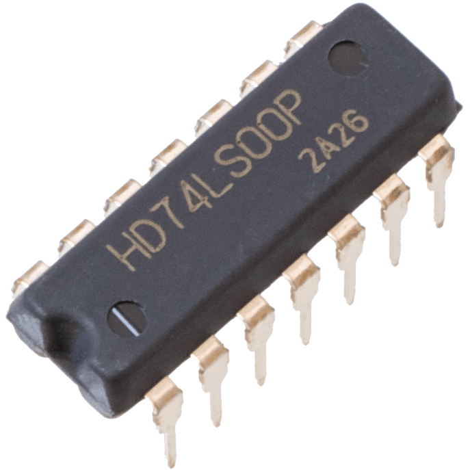 TTL-Compatible 10x MC74ACT00D SOIC-14-74ACT00 Quad 2−Input NAND Gate
