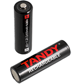 AA 1.2V/2450mAh Ni-MH Batteries (2pk)