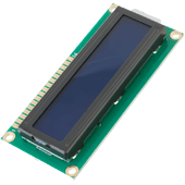 16x2 LCD Display (Blue)