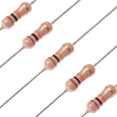 10k Ohm 1/2W 5% Carbon Film Resistor (5pk) 