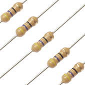 47 Ohm 1/4W 5% Carbon Film Resistor (5pk)