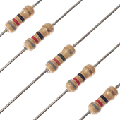 82 Ohm 1/4W 5% Carbon Film Resistor (5pk)