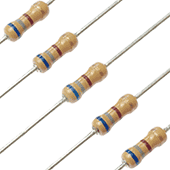 680 Ohm 1/4W 5% Carbon Film Resistor (5pk)