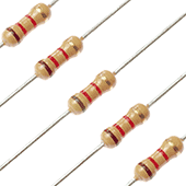 1.2k Ohm 1/4W 5% Carbon Film Resistor (5pk)