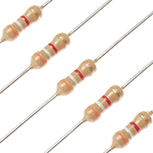 3.9k Ohm 1/4W 5% Carbon Film Resistor (5pk)