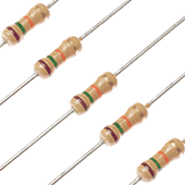 15k Ohm 1/4W 5% Carbon Film Resistor (5pk)