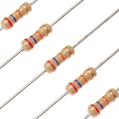 27k Ohm 1/4W 5% Carbon Film Resistor (5pk)