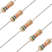 56k Ohm 1/4W 5% Carbon Film Resistor (5pk)