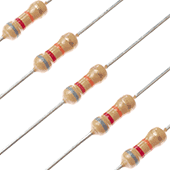 82k Ohm 1/4W 5% Carbon Film Resistor (5pk)