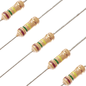 150k Ohm 1/4W 5% Carbon Film Resistor (5pk)