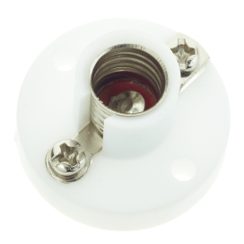 E10 Lamp Base with Screw Terminals