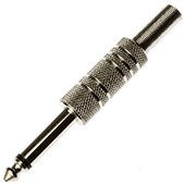 6.35mm Mono Screened Jack Plug