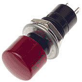 SPST Dome Latching Push Switch