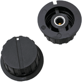 35mm Communications Style Knob (2pk)