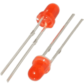 3mm Red LED (2pk)