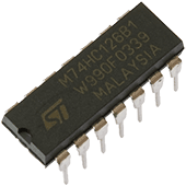 74HC126 Quad Buffer 3-state