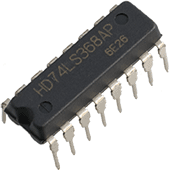 74LS368 Inverting Hex Buffer