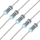 1/4W Metal Film 1% Resistors