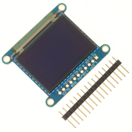 Adafruit OLED Breakout Board - 16-bit Color 1.27" w/microSD holder