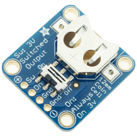 Adafruit 12mm Coin Cell Breakout w/ On-Off Switch