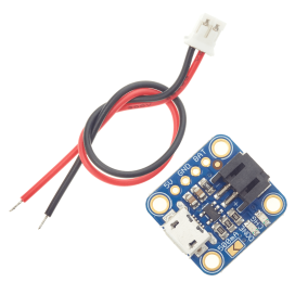 Adafruit Micro-Lipo Charger for LiPo/LiIon Batt w/MicroUSB Jack - v1