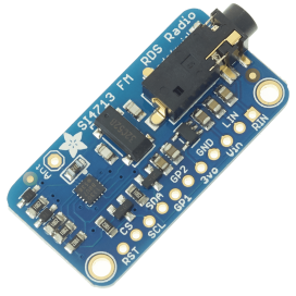 Adafruit Stereo FM Transmitter with RDS/RBDS Breakout - Si4713