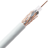 TV Coax Cable - White