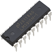 Logarithmic dot / bar display driver IC