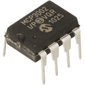 MCP3002-I/P Dual Channel 10-Bit A/D Converter with SPI