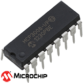 Microchip MCP3008-I/P 8 Channel 10-Bit A/D Converter with SPI