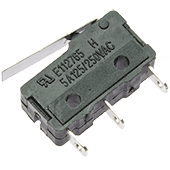 Miniature Microswitch with Short Lever