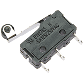 Miniature Microswitch with Roller Lever