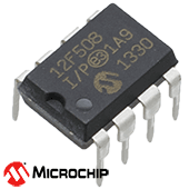 PIC12F508-I/P Microcontroller