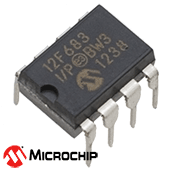 PIC12F683-I/P Microcontroller