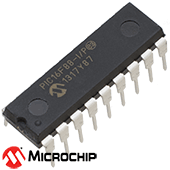 PIC16F88-I/P Microcontroller