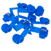 Tap-In Snap Connectors - Blue (10pk)