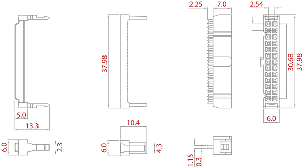 IDC Connector Illustration